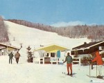 The Spruce Slopes T-Bar (right) circa the 1960s