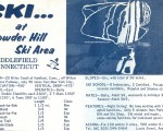 1964-65 Powder Hill Trail Map