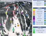 2005-06 Camden Snow Bowl Trail Map