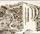 1974-75 Hermon Mountain Trail Map