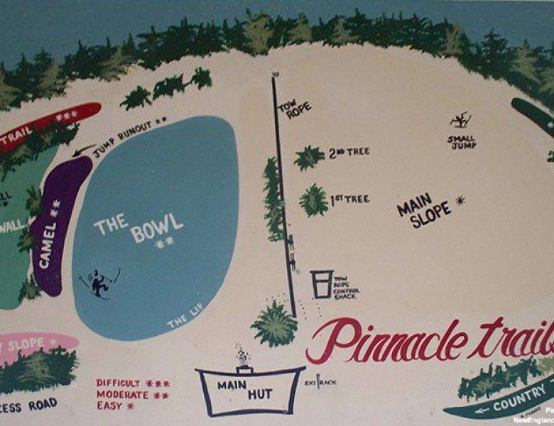 2017-18 Pinnacle Trail Map
