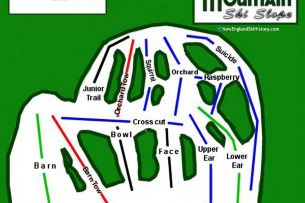 2023-24 Spruce Mountain Trail Map
