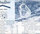 1969-70 Sunday River trail map