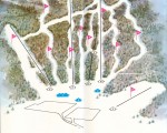 Early 1970s Butternut Basin Trail Map