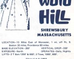 1969-70 Ward Hill trail map