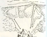 1962-63 Arrowhead Skiway Trail Map