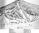 1963-64 Black Mountain Trail Map