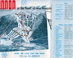 Late 1960s Cannon Mountain Trail Map