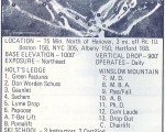 1970-71 Dartmouth Skiway Trail Map