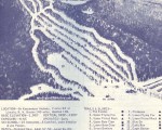 1968-69 Loon Mountain Trail Map