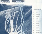 1967-68 Ragged Mountain Trail Map