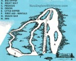Circa 1961-62 Waterville Inn Trail Map