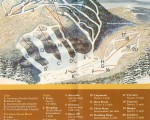 1975-76 Mt. Sunapee Trail Map