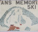 1984-85 Franklin Veterans Memorial Ski Area Trail Map