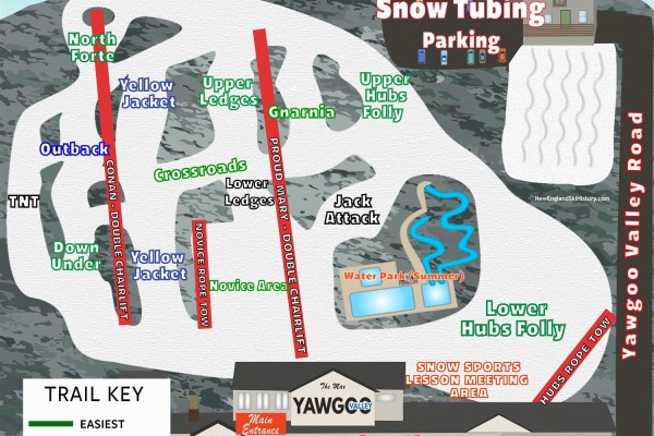 2021-22 Yawgoo Valley Trail Map