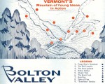 1967-68 Bolton Valley Trail Map