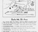 1955-56 Burke Mountain Trail Map
