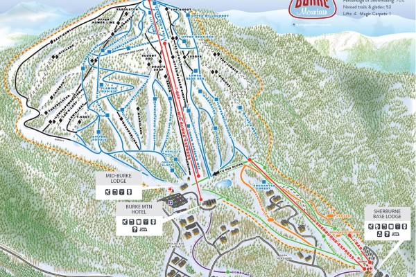 2022-23 Burke Trail Map