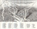 1972-73 Glen Ellen Trail Map