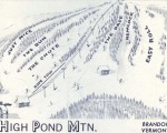1967-68 High Pond Trail Map