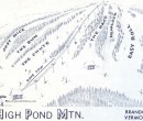 1969-70 High Pond Trail Map
