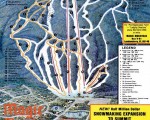 1981-82 Magic Mountain trail map