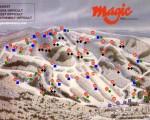 2000-01 Magic Mountain Trail Map