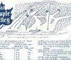 1964-65 Maple Valley Ski Area Trail Map
