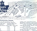 1967-68 Maple Valley Ski Area Trail Map