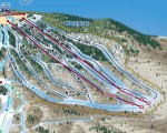 2017-18 Mount Snow North Face Trail Map