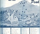 1967-68 Pico Peak Trail Map