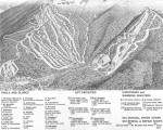 1963-64 Stowe Trail Map