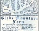 1964-65 Glebe Mountain Farm Trail Map