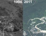 Snow's Mountain Aerial Imagery, 1994 vs. 2011