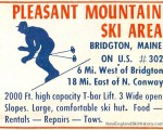 1954-55 Eastern Ski Map