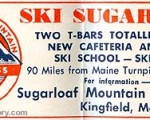 1956-57 Eastern Ski Map