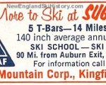 1961-62 Eastern Ski Map