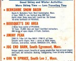 1954-55 Eastern Ski Map