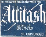 1972-73 Eastern Ski Map