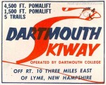 1960-61 Eastern Ski Map