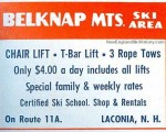 1959-60 Eastern Ski Map