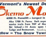 1957-58 Eastern Ski Map