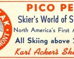 1955-56 Eastern Ski Map